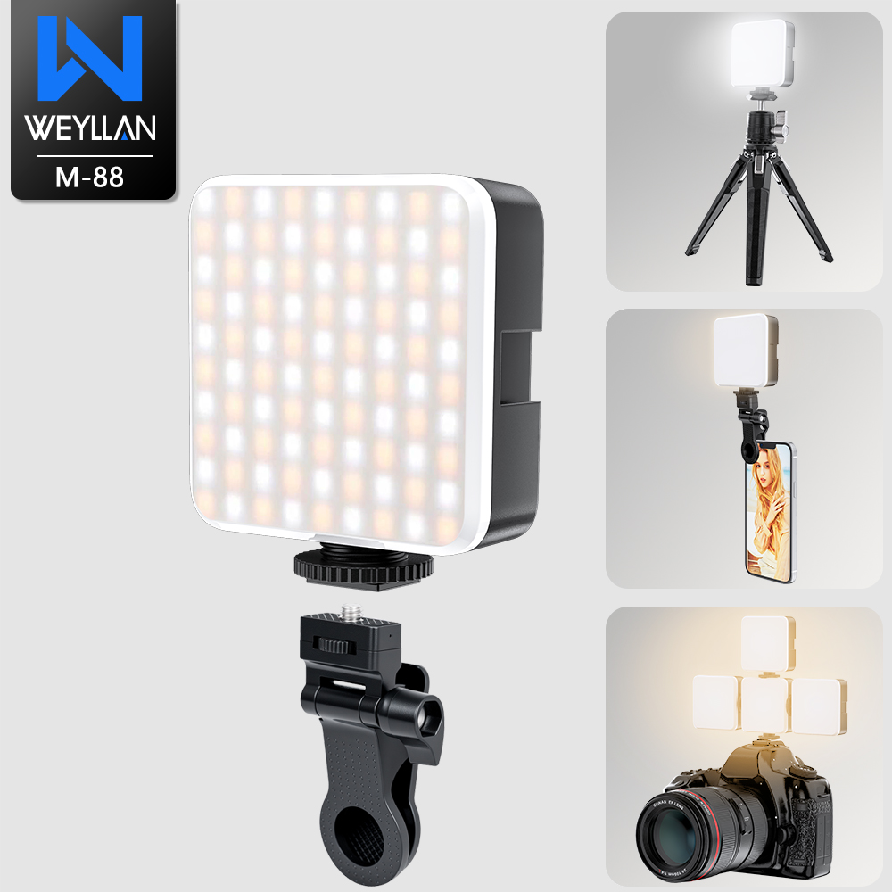 Photography Lighting Brand - WEYLLAN M-88 2000mAh LED Video Light