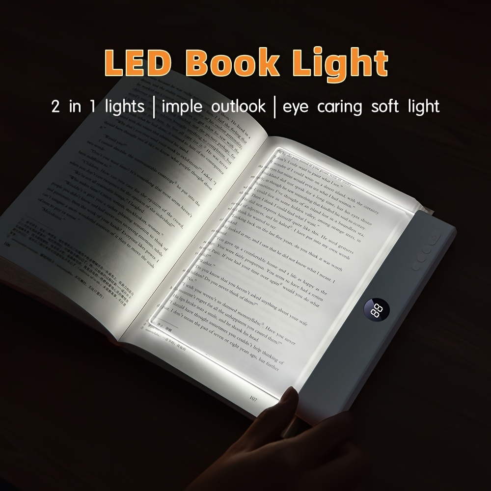 Photography Lighting Book - LED Book Light and Night Light