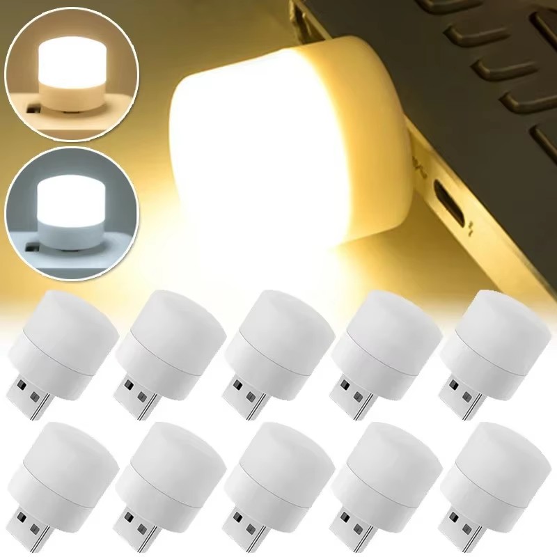 Photography Lighting Book - 1/3/6/10Pcs USB Plug Lamp Computer Mobile