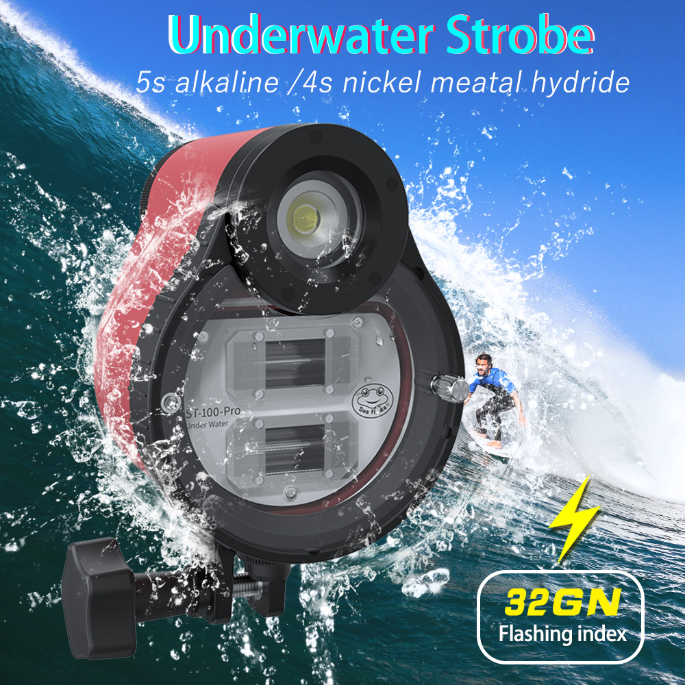 Photography Lighting Brand - Seafrogs ST-100 Pro Underwater Photography Strobe
