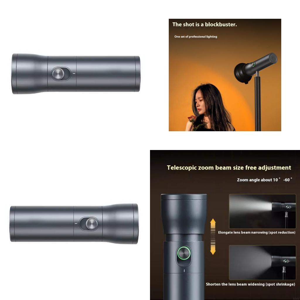 Photography Lighting Video - Rechargeable 10W Focusable Video Light Focusable