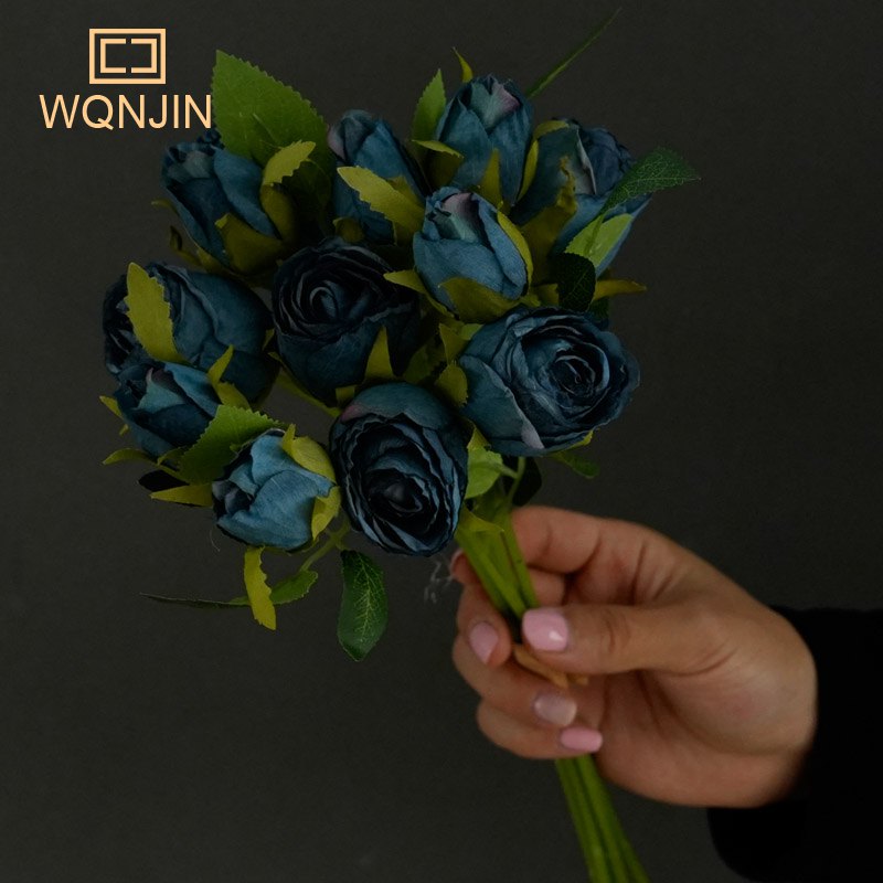 Photography Lighting Simulation - 1 Bouquet，Simulation 12 Heads Rose Bouquet