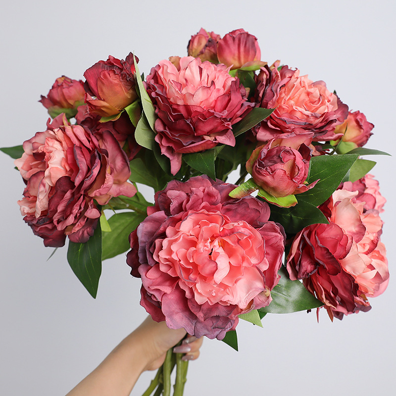 Photography Lighting Simulation - 1PC Retro 2 Head Peony Simulation