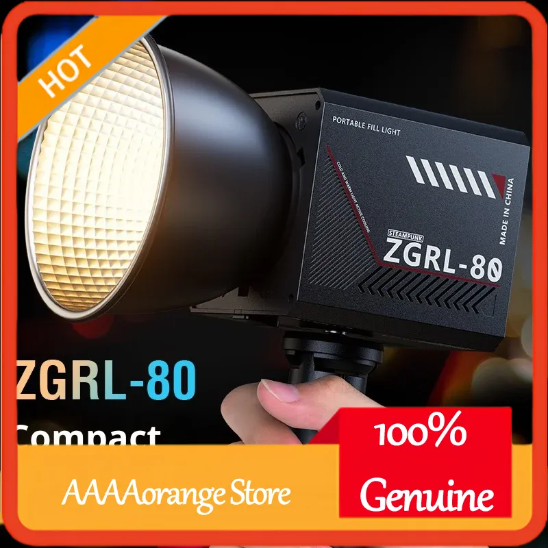 Photography Lighting Continuous - ZGRL80 80W COB LED Video Light