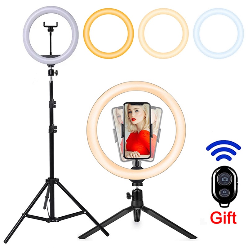 Photography Lighting Continuous - 16/26/33cm LED Selfie Ring Lighting Light