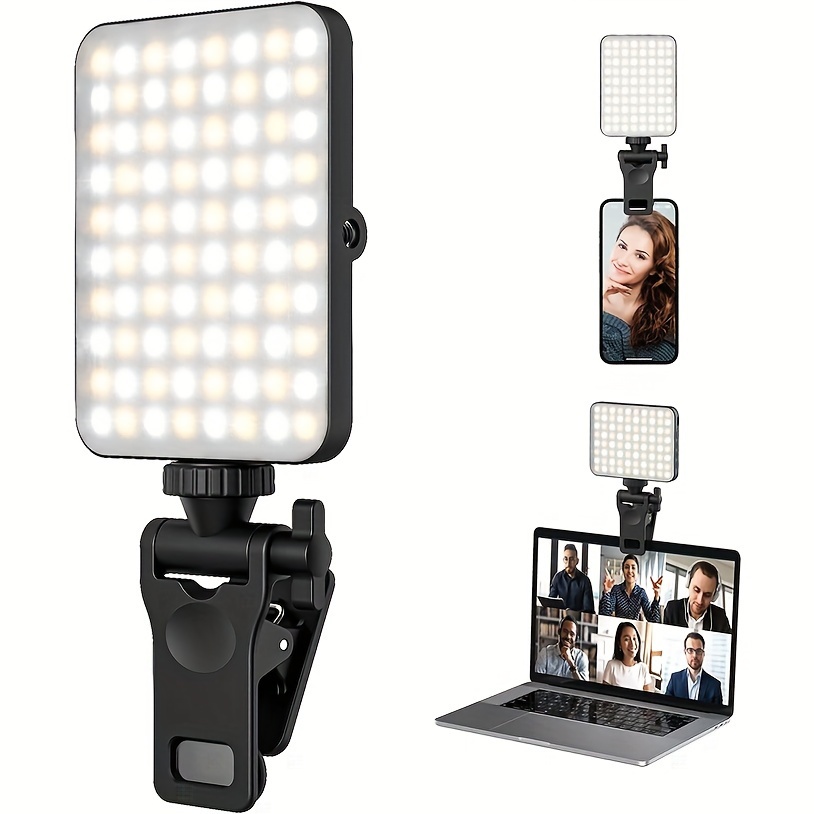 Photography Lighting Video - 1pc Rechargeable Magnetic LED Selfie Light,3