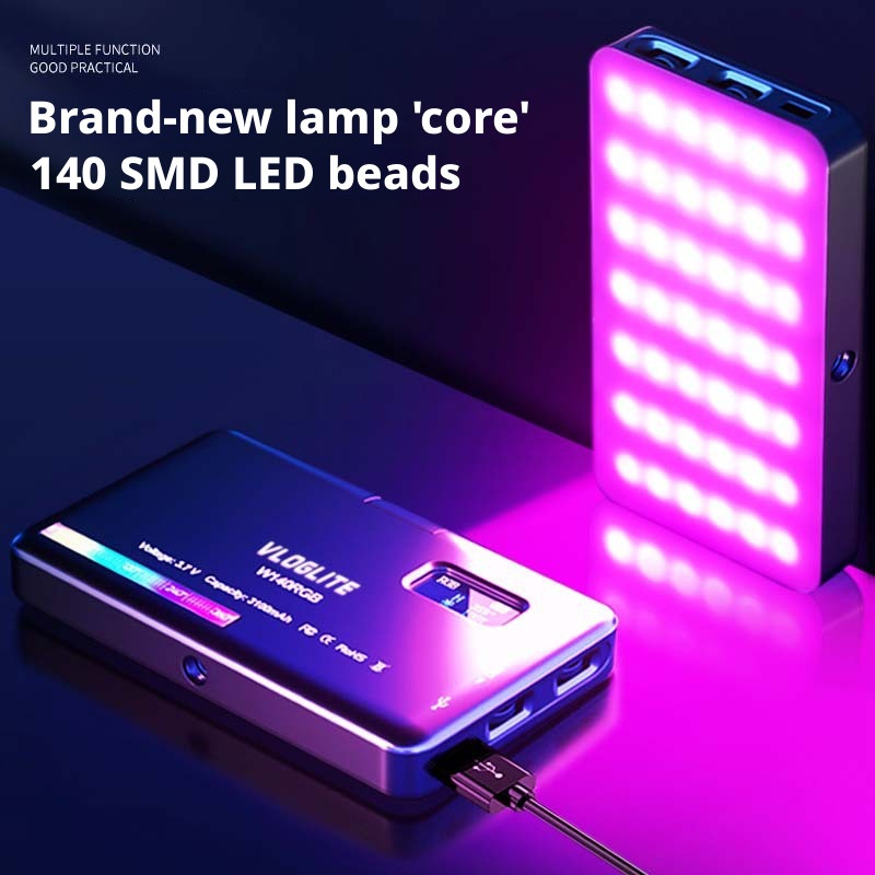 Photography Lighting Video - Mobile Rgb Fill Light Computer Video