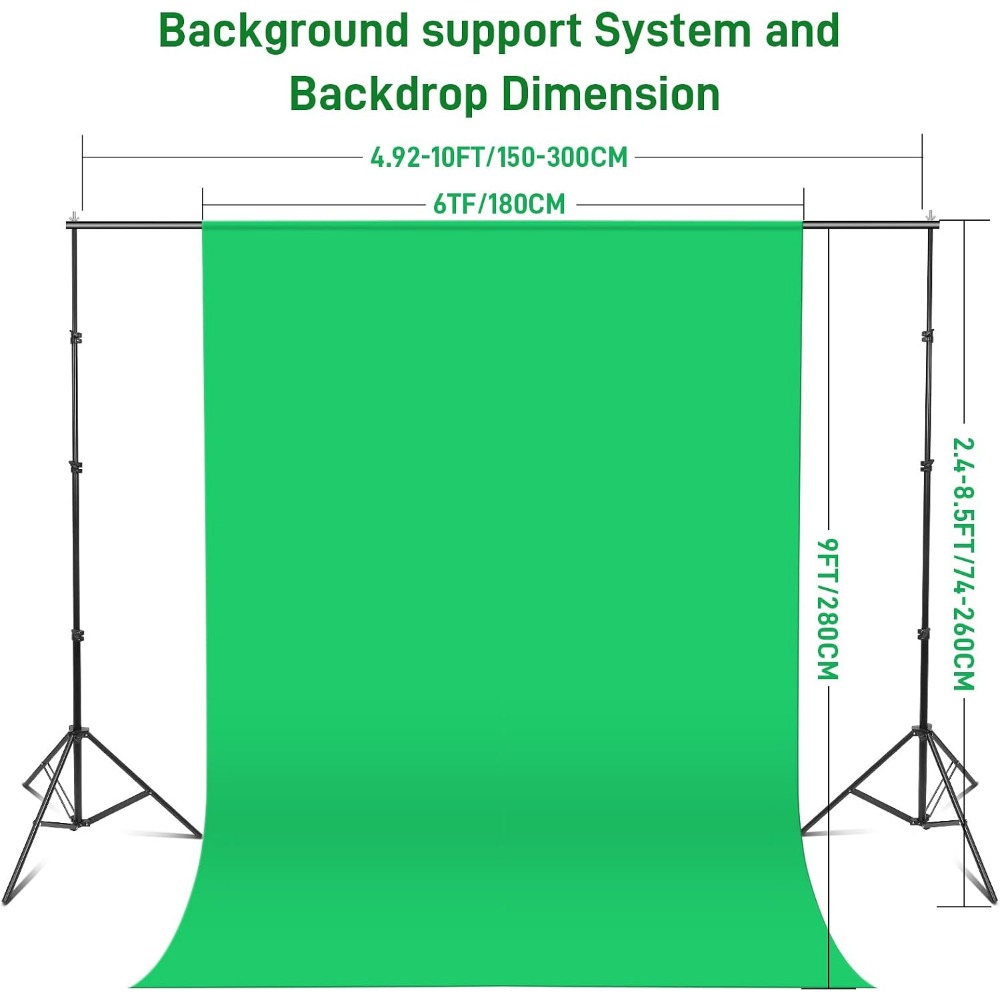 Photography Lighting Kit with  - Photography Lighting Kit With Backdrop ulasan dan harga