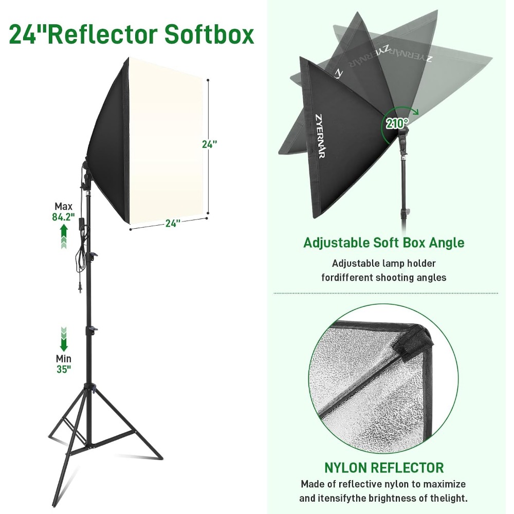 Photography Lighting Kit with  - Photography Lighting Kit With Backdrop ulasan dan harga