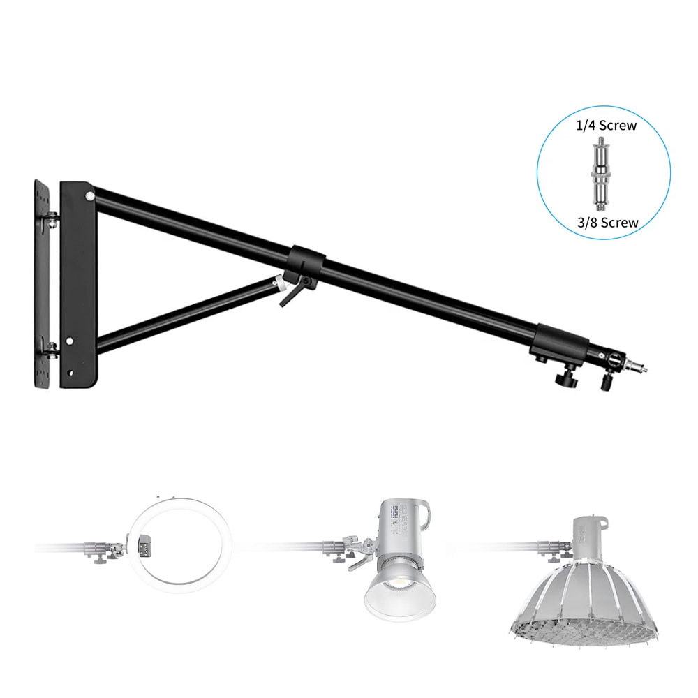 100/135/ 170cm Wall Mounting T - Photography Lighting Wall ulasan dan harga