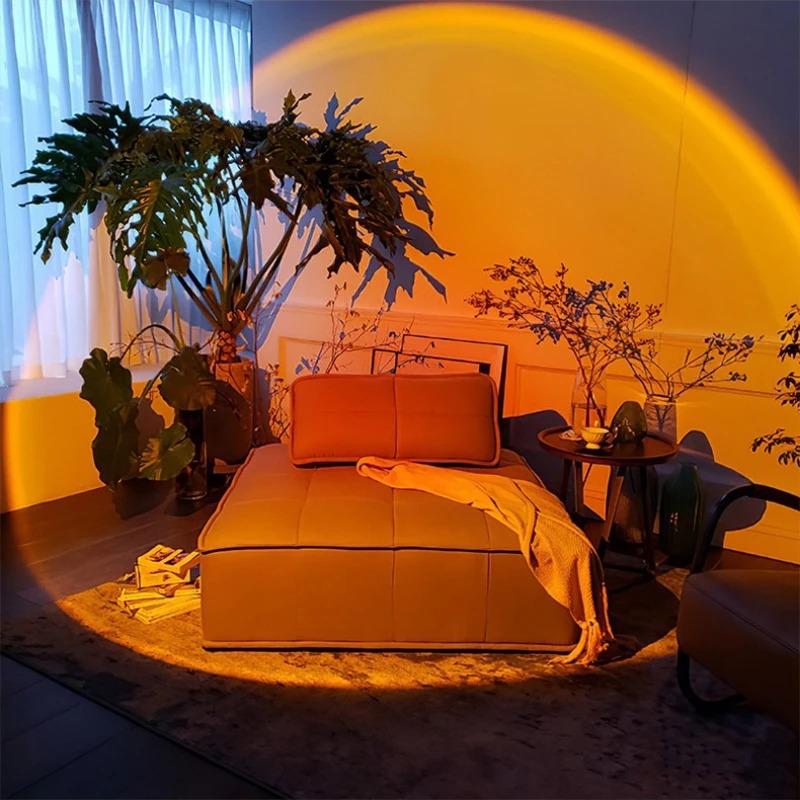 USB Sunset Projection Lamp Rai - Photography Lighting Wall ulasan dan harga