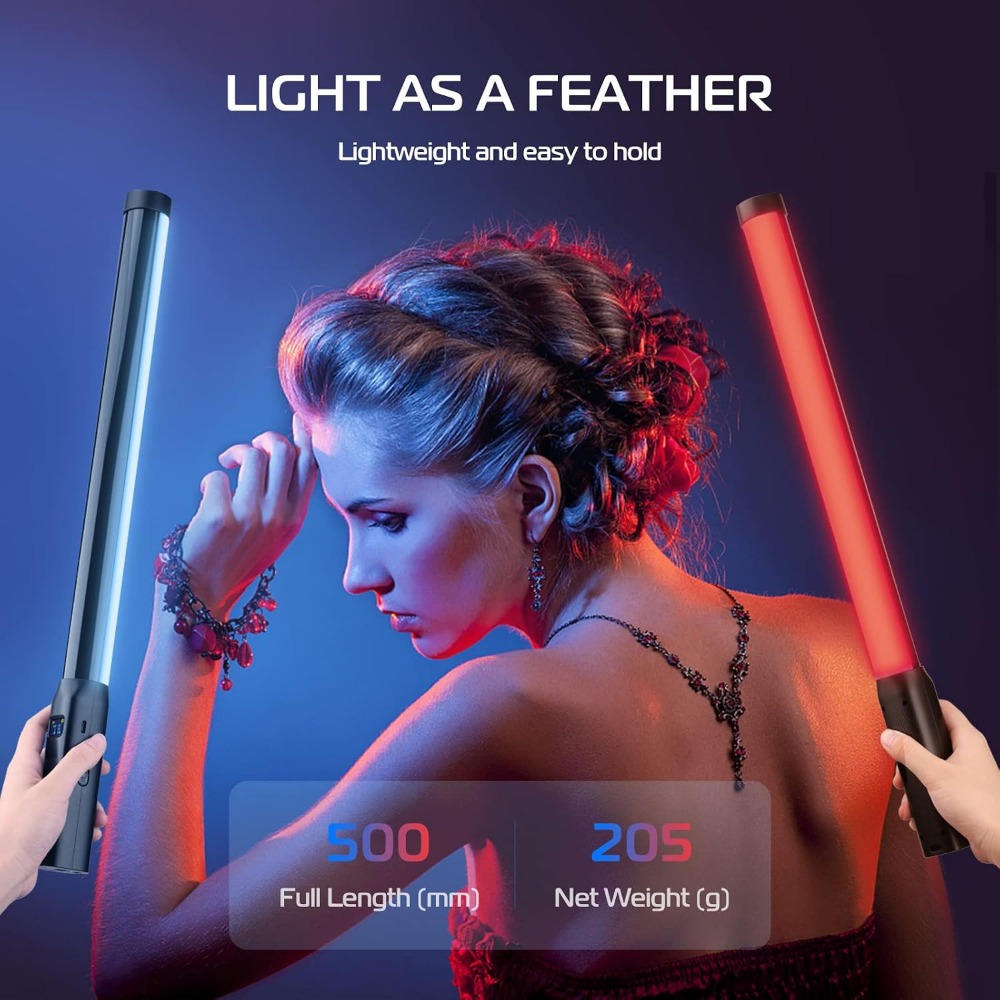 Handheld RGB LED Video Light S - Photography Lighting Brand ulasan dan harga