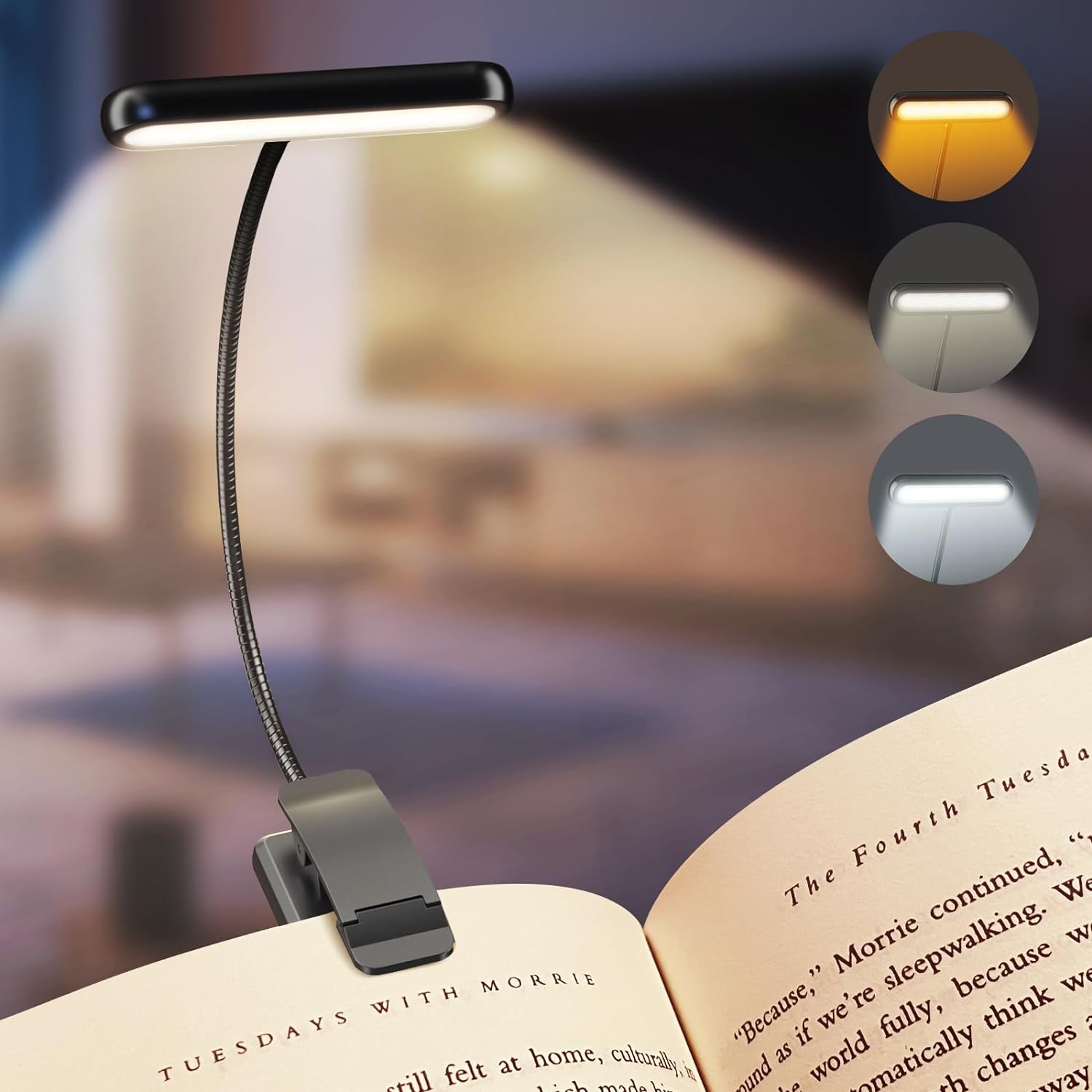 LED Book Light Reading Light E - Photography Lighting Book ulasan dan harga