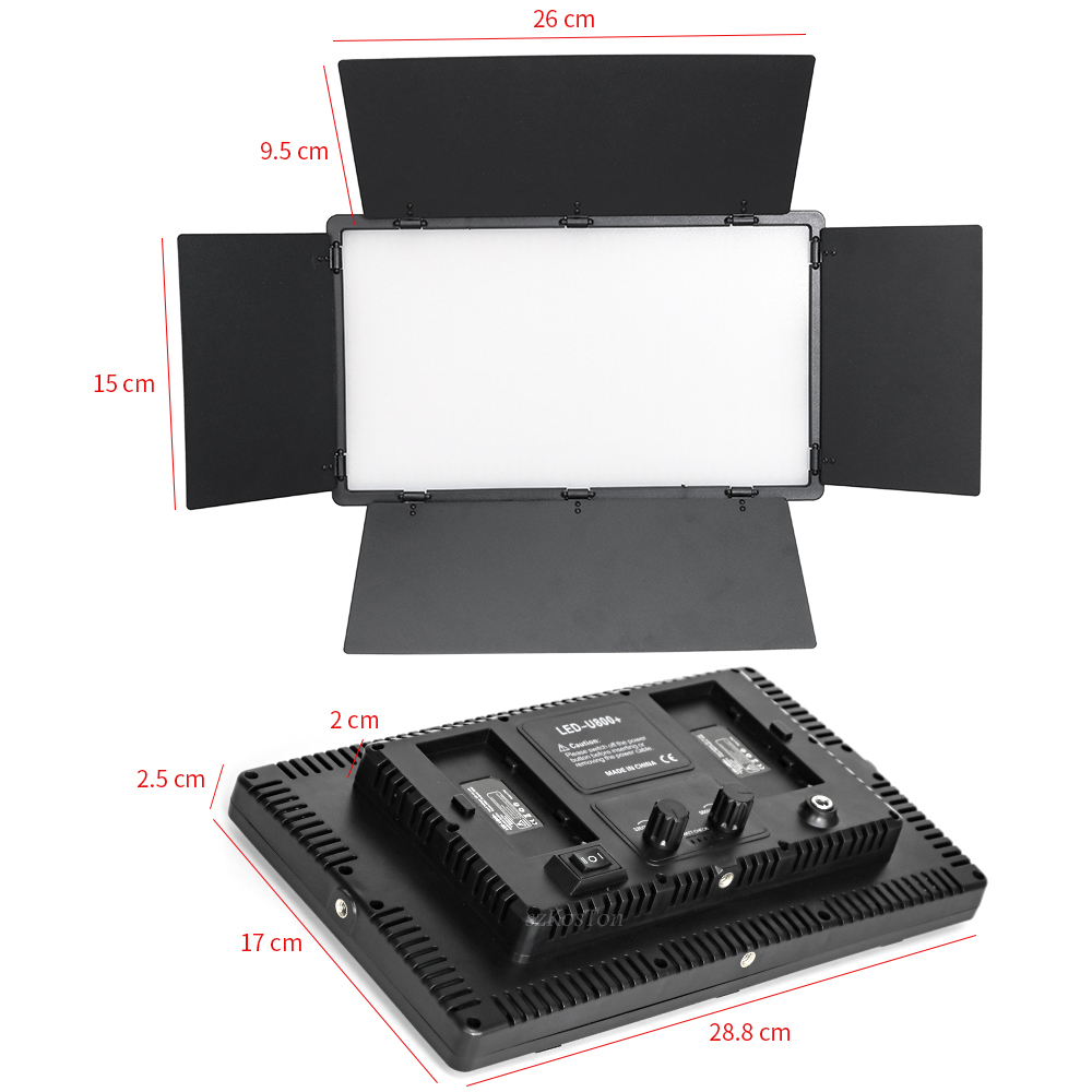 U800 LED Photo Studio Light fo - Photography Lighting System ulasan dan harga