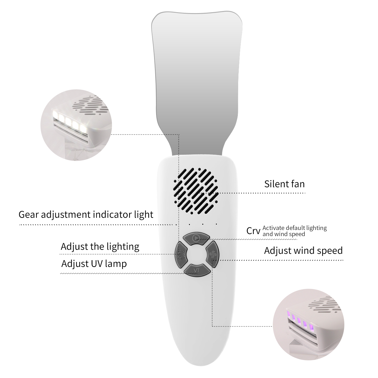 Dental Anti-Fog Mirrors Fog Fr - Photography Lighting System ulasan dan harga