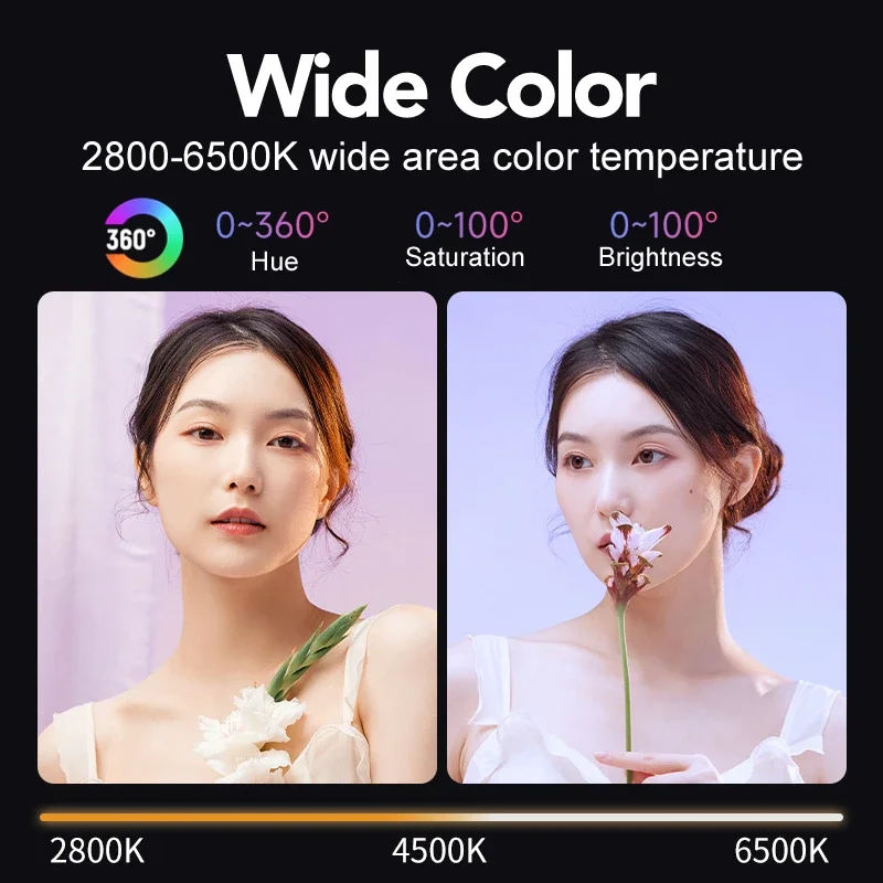 RGB Video Light Portable LED P - Photography Lighting System ulasan dan harga