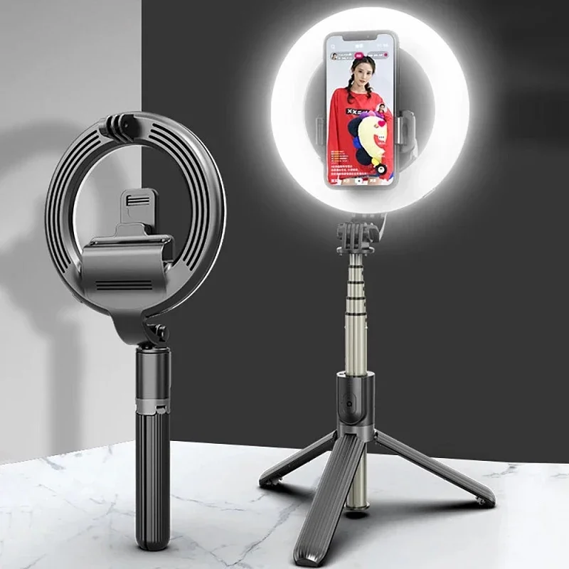 4 In 1 Wireless Bluetooth Self - Photography Lighting Wireless ulasan dan harga