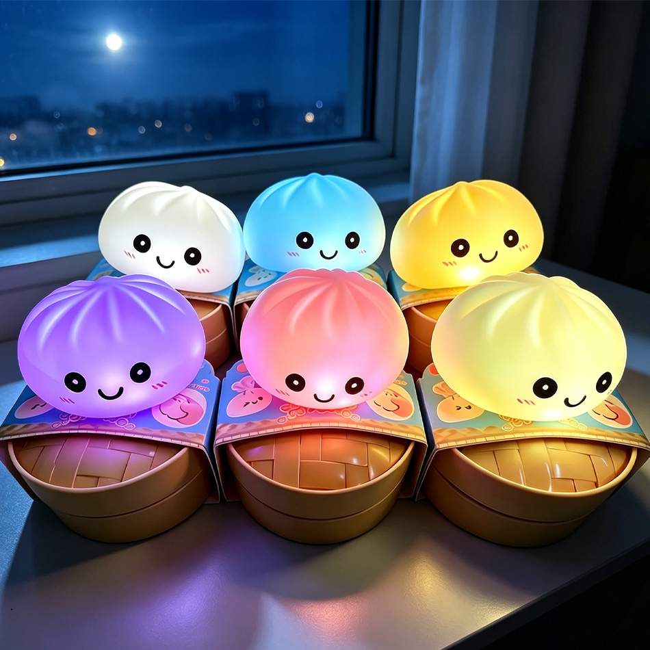 Aesthetic LED Bun Night Light, - Photography Lighting For Food ulasan dan harga