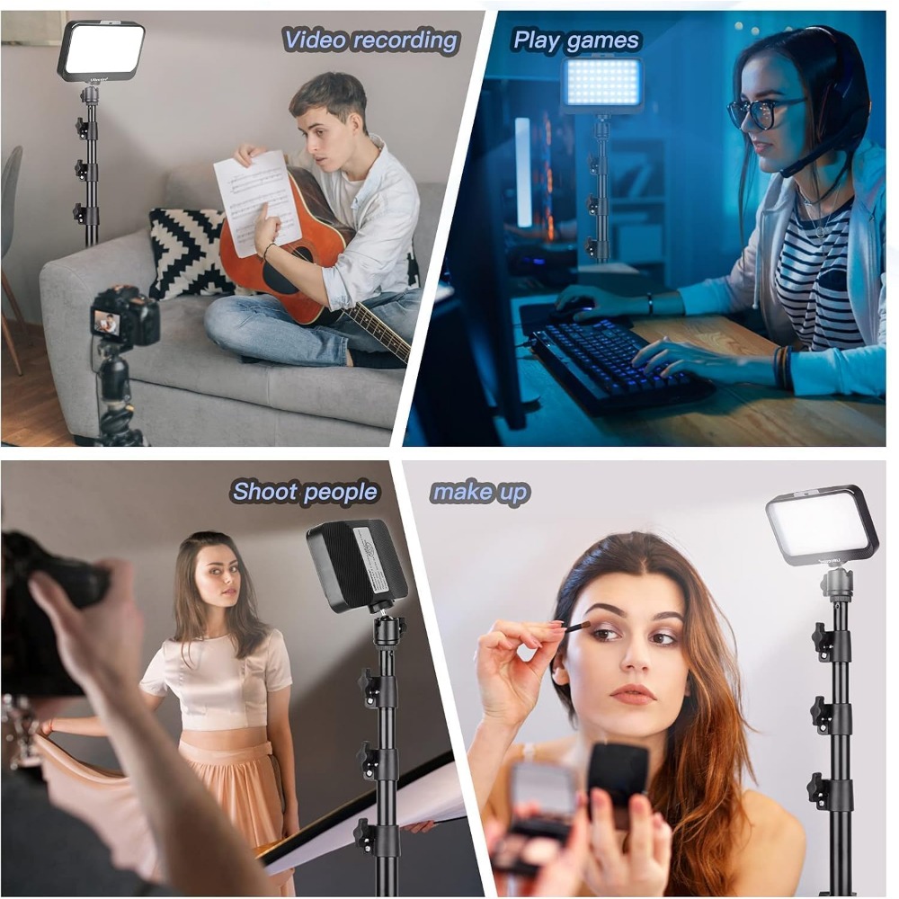 Dimmable LED Video Light Kit w - Photography Lighting Brand ulasan dan harga