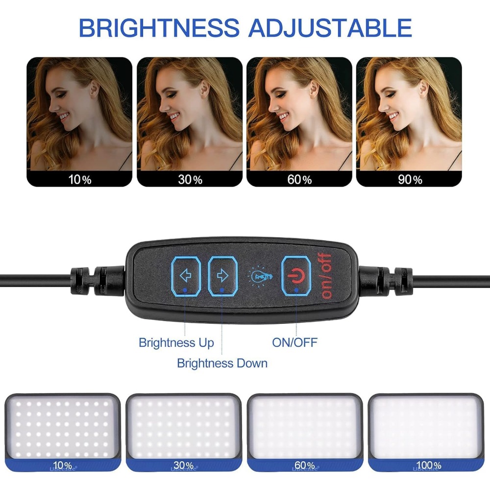 Dimmable LED Video Light Kit w - Photography Lighting Brand ulasan dan harga