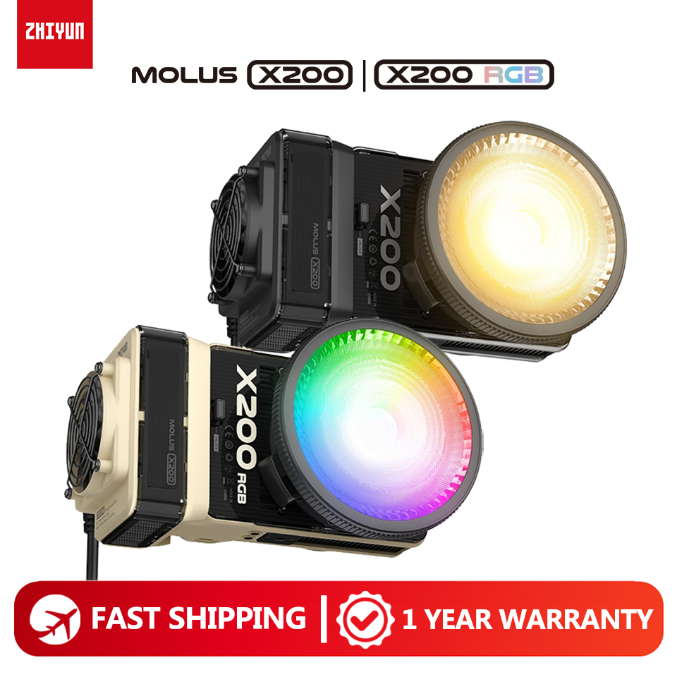 ZHIYUN MOLUS X200 X200RGB 200W - Photography Lighting Wireless ulasan dan harga