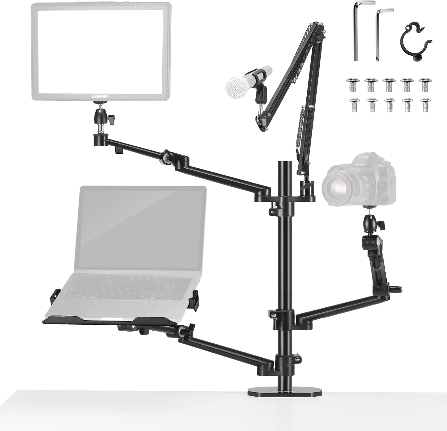 Desk Mount Overhead Camera Rig - Photography Lighting Online ulasan dan harga
