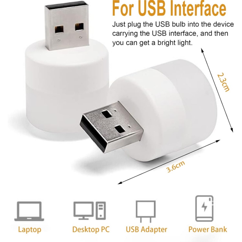 USB Night Light Mini LED Night - Photography Lighting Book ulasan dan harga