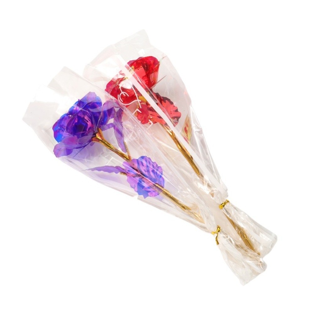 Glowing Gold Foil Rose Flower  - Photography Lighting Simulation ulasan dan harga