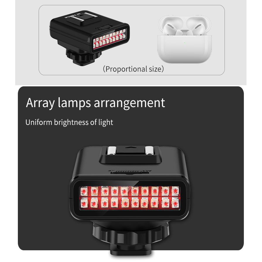 Ordro LN-3 Studio IR LED Light - Photography Lighting System ulasan dan harga