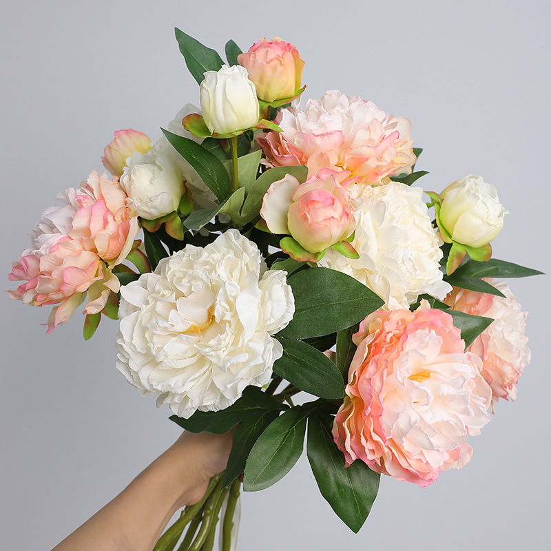 1PC Retro 2 Head Peony Simulat - Photography Lighting Simulation ulasan dan harga