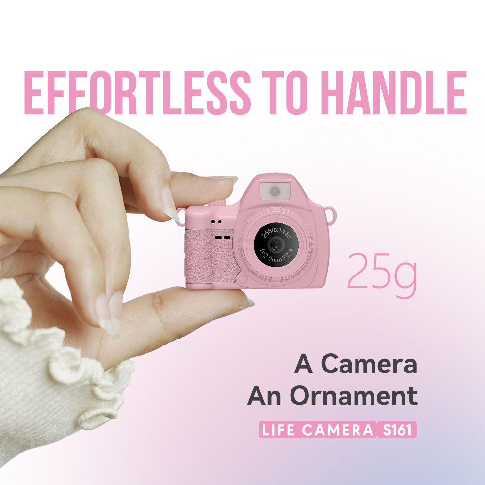 Mini Digital Camera S161 2K HD - Photography Lighting Continuous ulasan dan harga