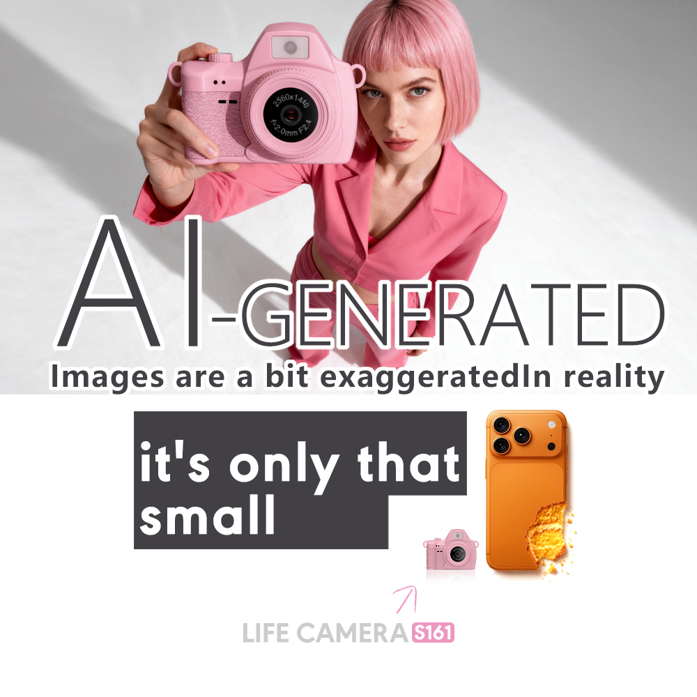 Mini Digital Camera S161 2K HD - Photography Lighting Continuous ulasan dan harga