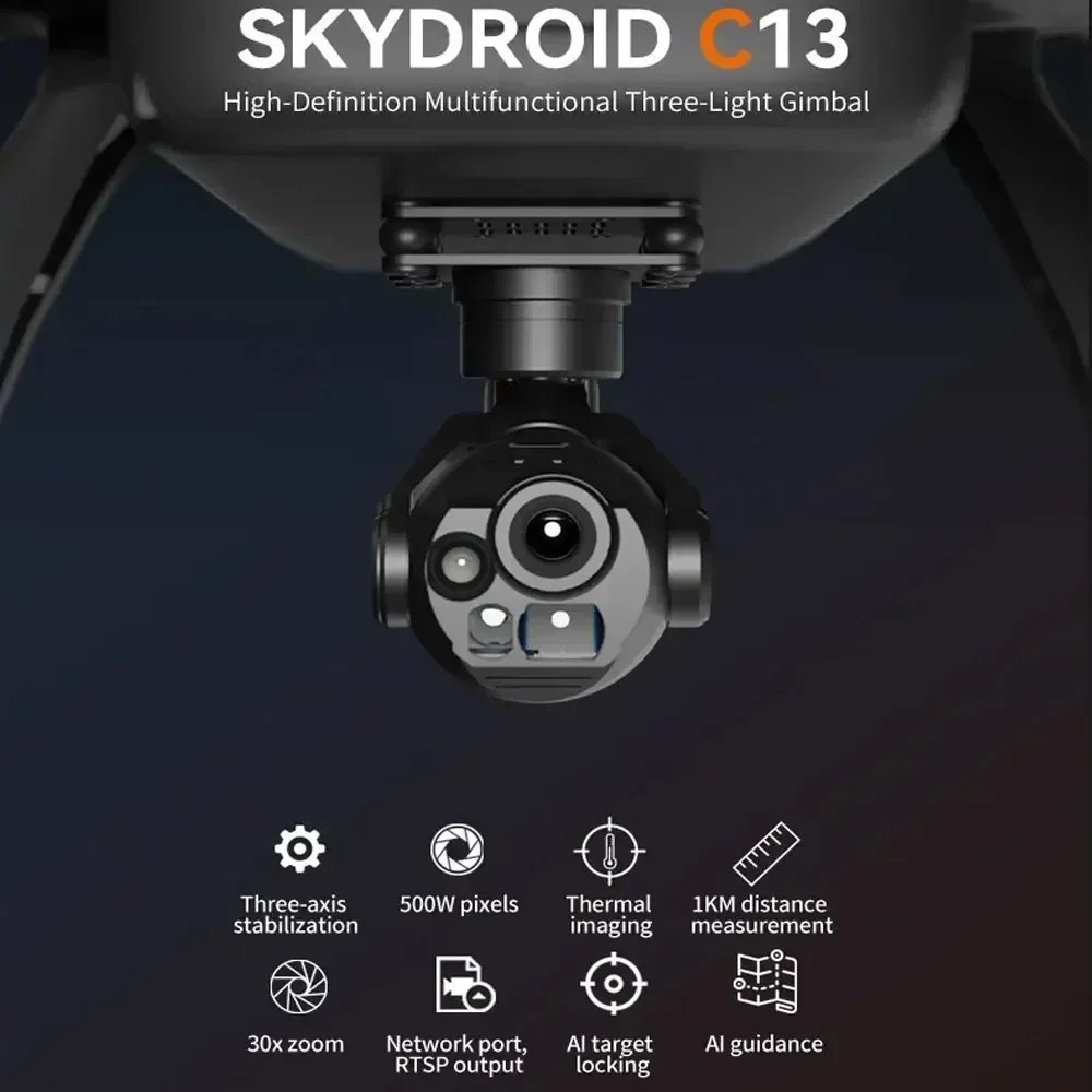 Skydroid C13 HD 3-Light Gimbal - Photography Lighting Classes ulasan dan harga