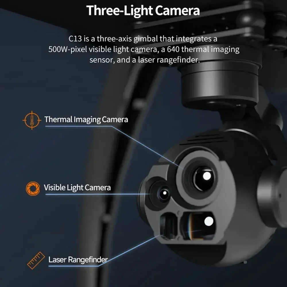 Skydroid C13 HD 3-Light Gimbal - Photography Lighting Classes ulasan dan harga