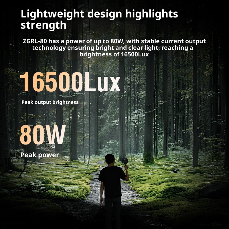 ZGRL80 80W COB LED Video Light - Photography Lighting Continuous ulasan dan harga