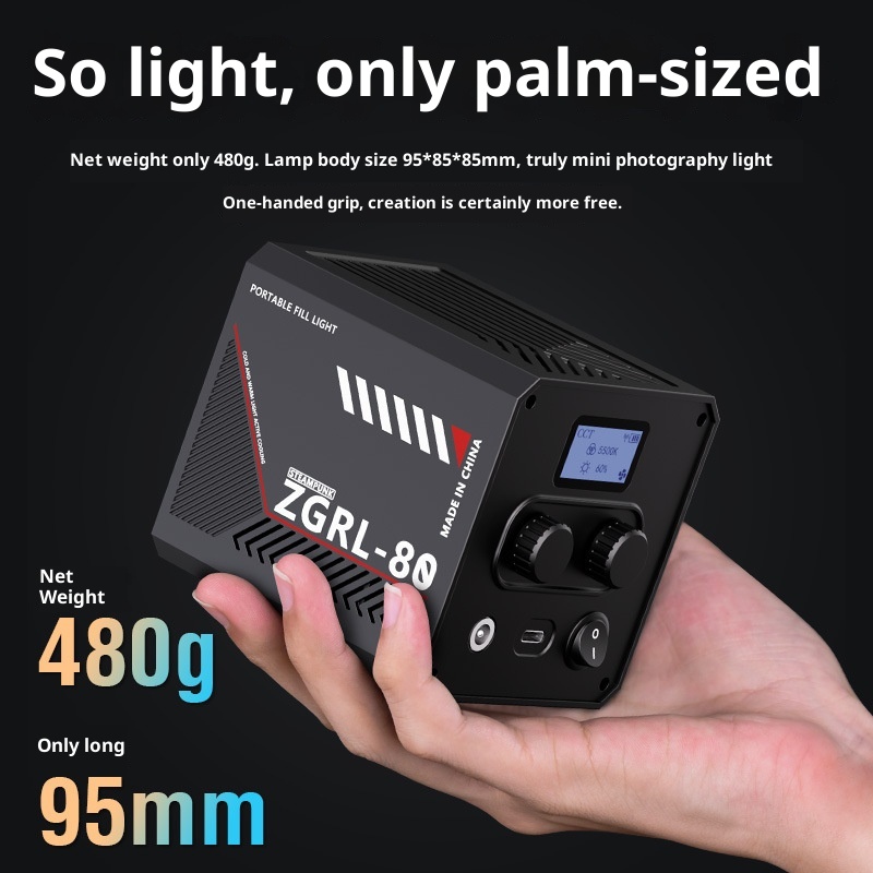 ZGRL80 80W COB LED Video Light - Photography Lighting Continuous ulasan dan harga