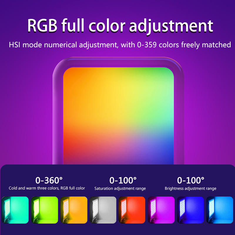 RGB Fill Light Portable LED Ph - Photography Lighting Video ulasan dan harga