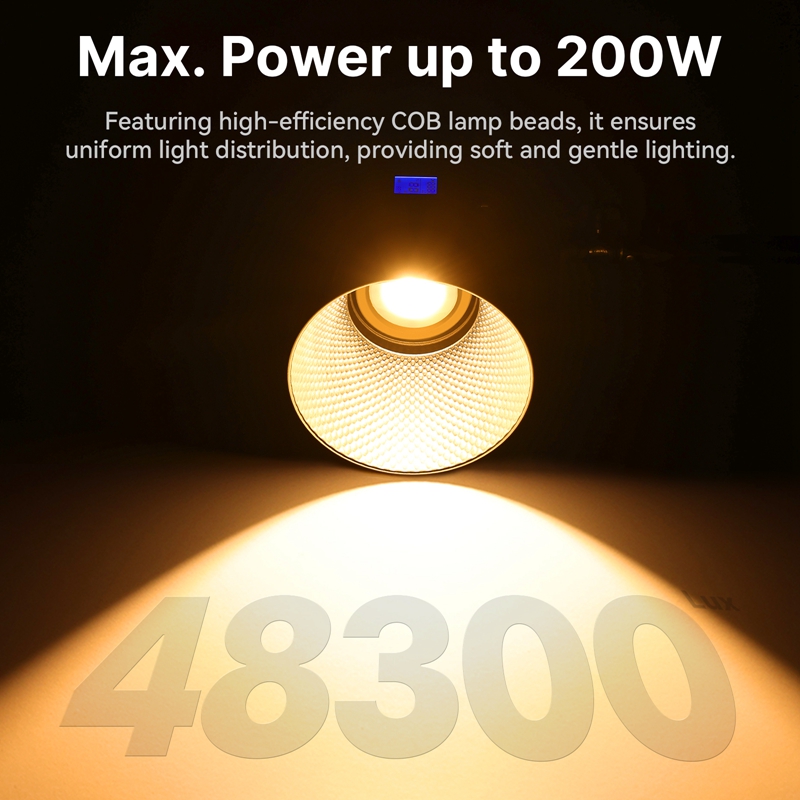 Ulanzi 200W Bi-Color LED Video - Photography Lighting Home ulasan dan harga