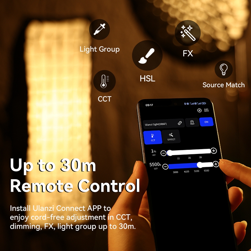 Ulanzi 200W Bi-Color LED Video - Photography Lighting Home ulasan dan harga