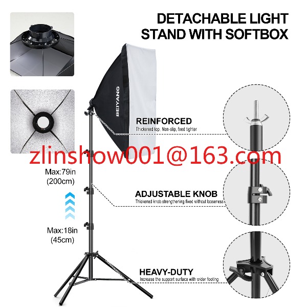 Photo Studio Equipment 2.6*3m/ - Photography Lighting Kit With Backdrop ulasan dan harga