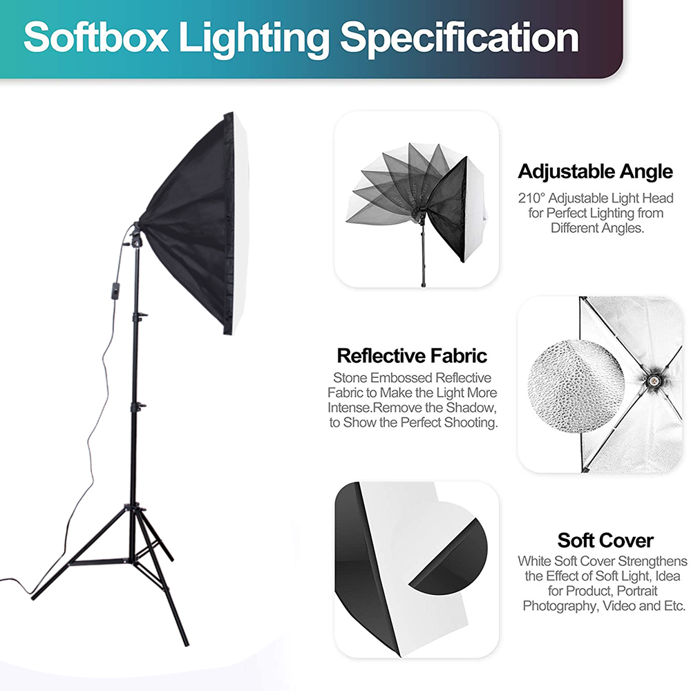 Cost-effective  Photo Studio E - Photography Lighting Kit With Backdrop ulasan dan harga
