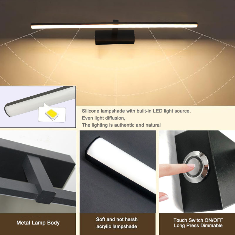 Dimmable LED Picture Lights fo - Photography Lighting Wall ulasan dan harga