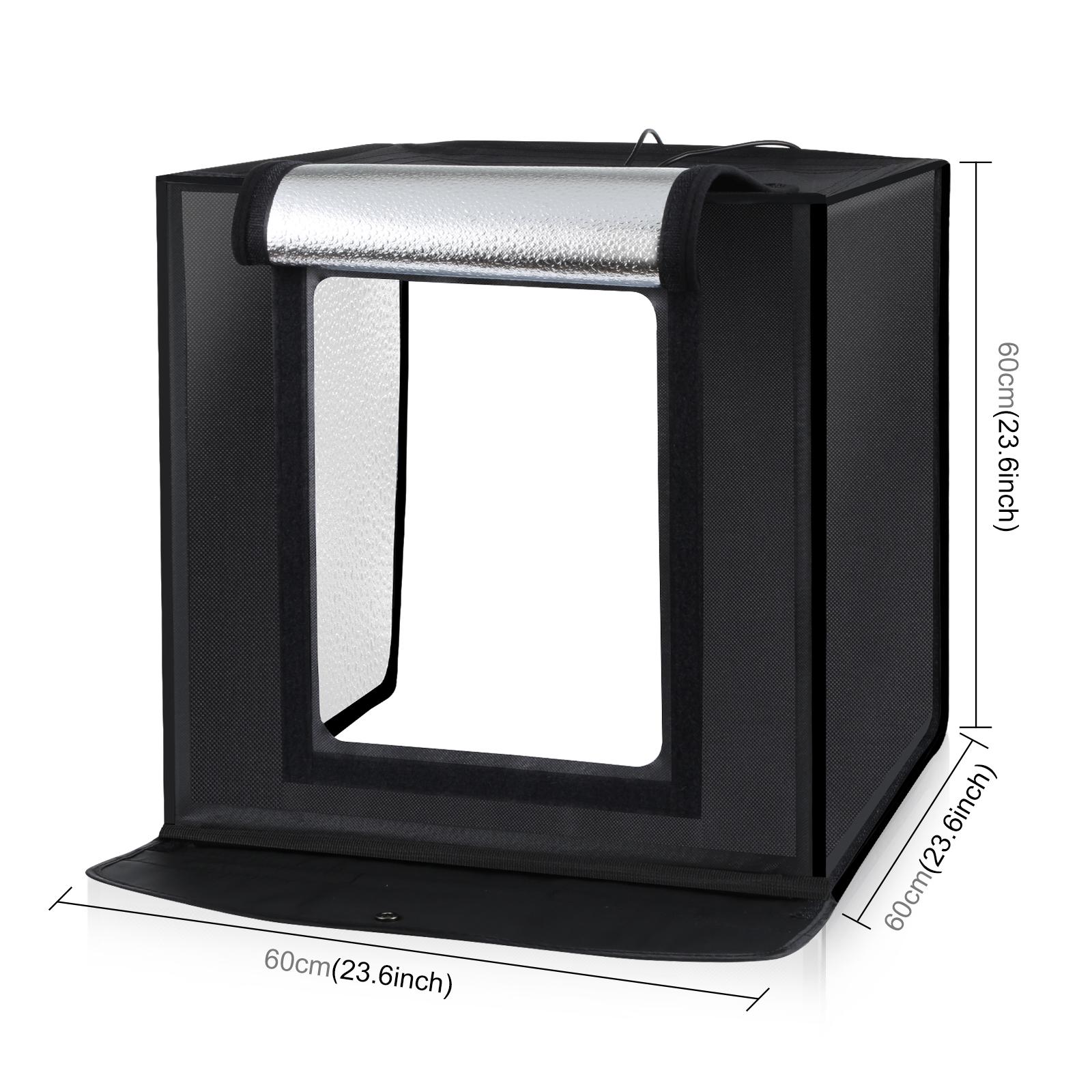 PULUZ 60cm Photo Studio Light  - Photography Lighting Kit With Backdrop ulasan dan harga