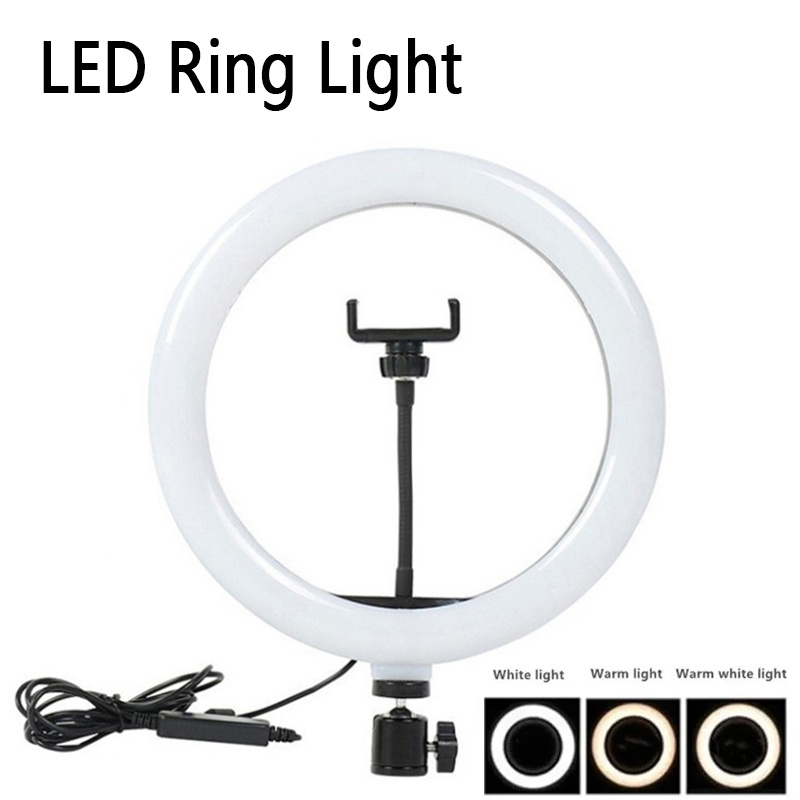 16/26/33cm Selfie Ring Light P - Photography Lighting System ulasan dan harga