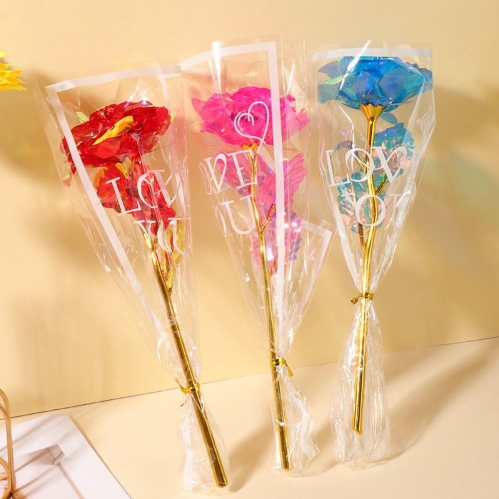 Glowing Gold Foil Rose Flower  - Photography Lighting Simulation ulasan dan harga