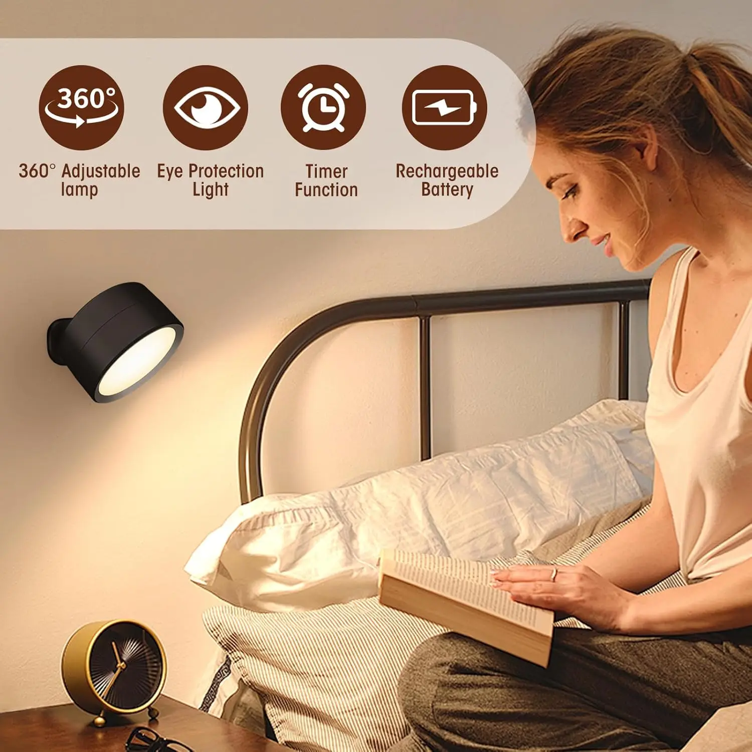 Magnetic LED Wall Light Night  - Photography Lighting Wall ulasan dan harga