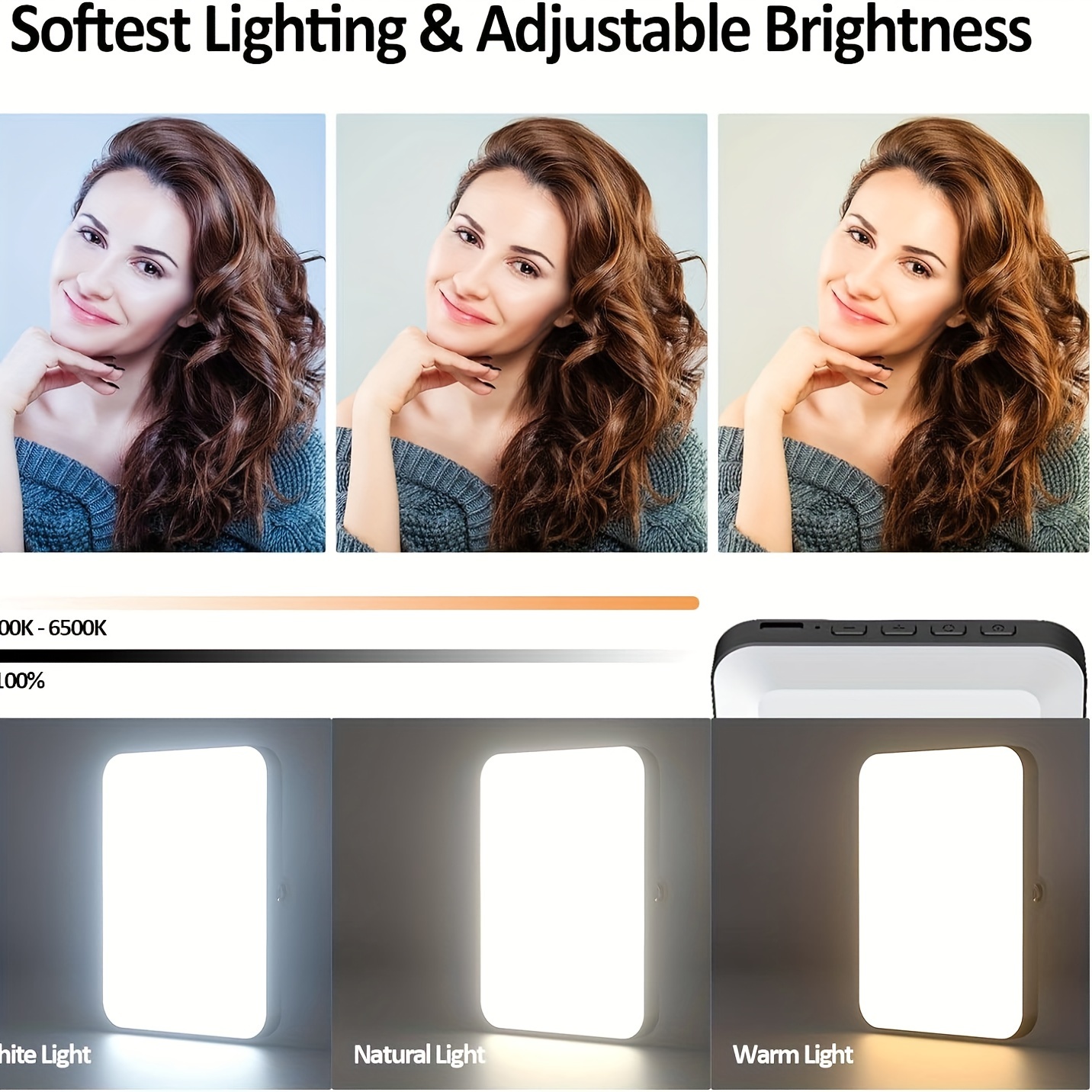 1pc Rechargeable Magnetic LED  - Photography Lighting Video ulasan dan harga