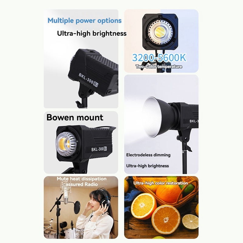 300W Bi LED Video Light, Conti - Photography Lighting Video ulasan dan harga