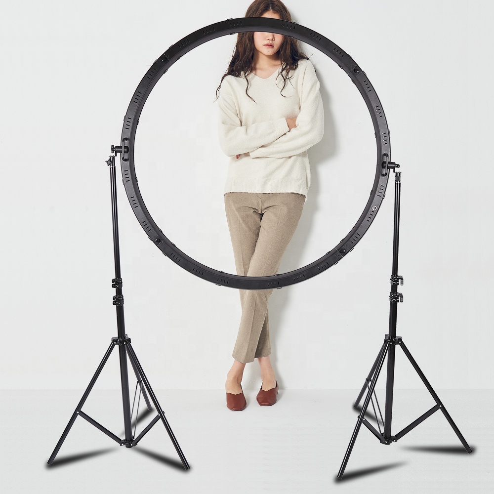 120W LED Ring Light Wire Contr - Photography Lighting Video ulasan dan harga