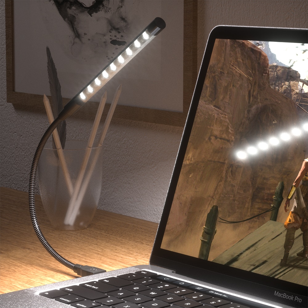 USB LED Book Light USB Powered - Photography Lighting Book ulasan dan harga